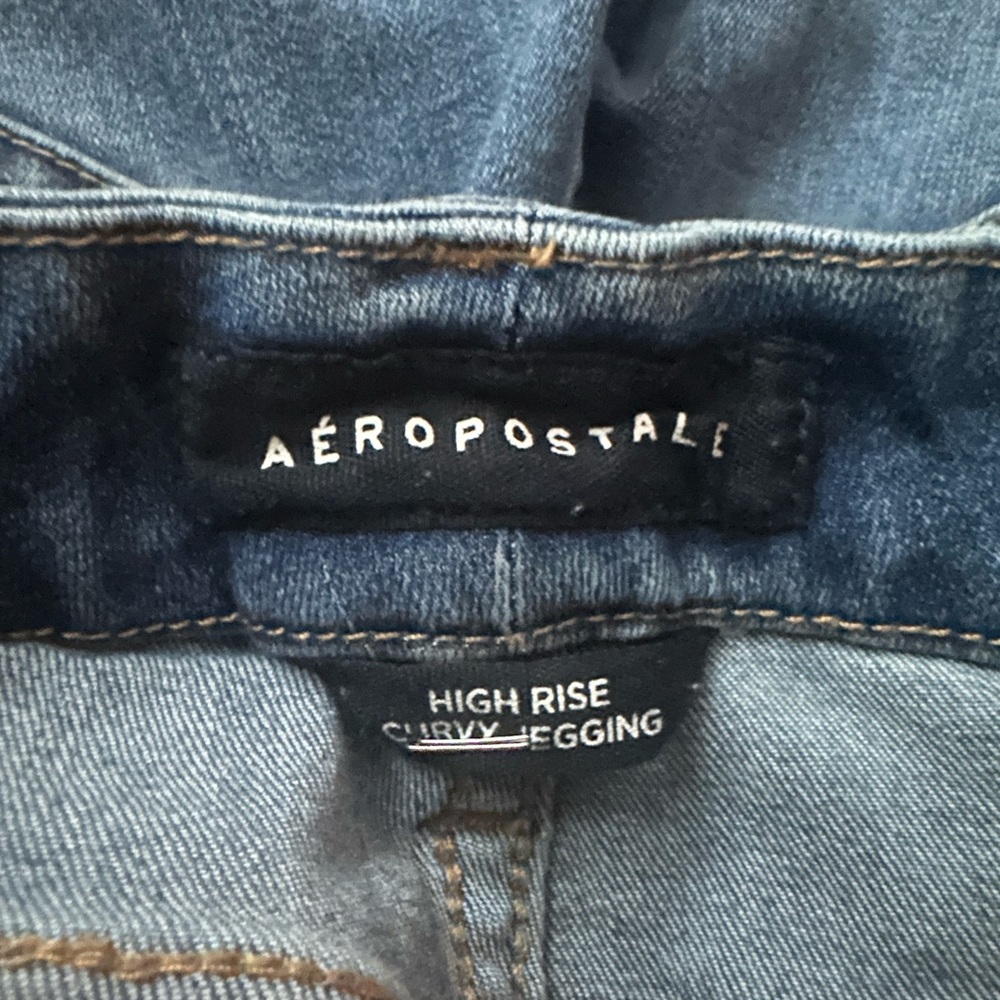 Aeropostale High Rise Curvy Jeggings SZ 0